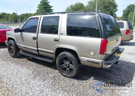 1999 Chevrolet Tahoe Ls from USA, damaged, VIN 1GNEK13R7XJ553952